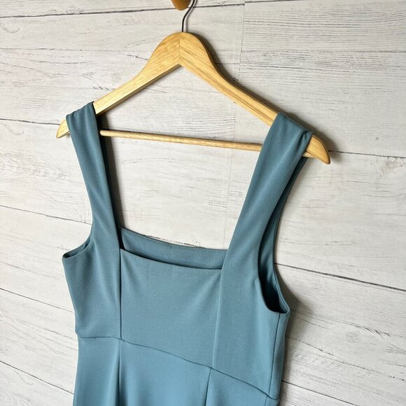 Show Me Your Mumu Dress Womens Size Large Dusty Sage Eden Midi Long Side Slit - Picture 12 of 16